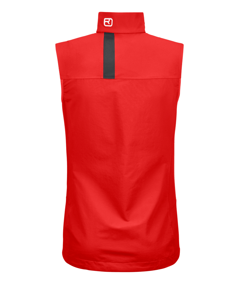 "RESCUE SOFTSHELL VEST W" - "rescue red"