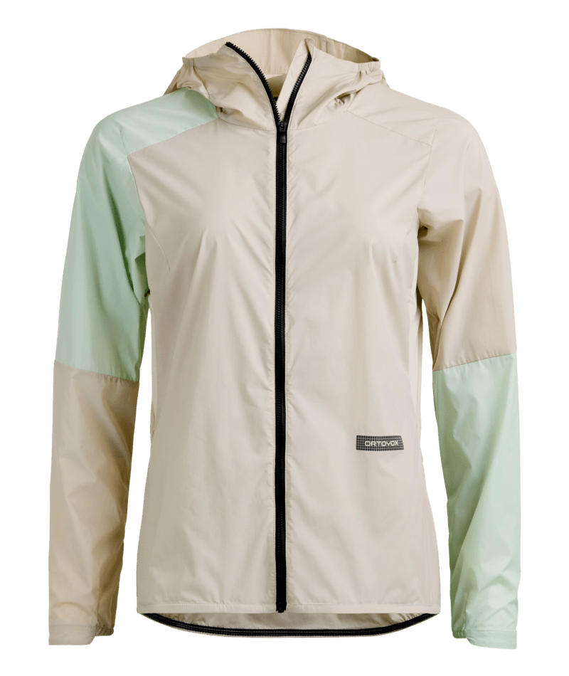 "SEQUENCE WIND JACKET W" - "white tea"