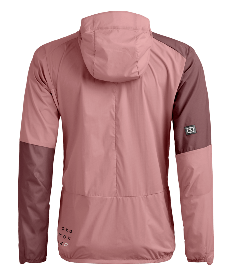 "SEQUENCE WIND JACKET W" - "dusk rose"