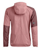 "SEQUENCE WIND JACKET W" - "dusk rose"