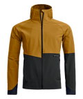"VENET SOFTSHELL HOODED JKT M" - "dark cumin"