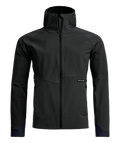 "VENET SOFTSHELL HOODED JKT M" - "black raven"