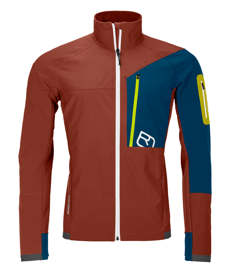 "BERRINO JACKET M" - "clay orange"