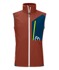 "BERRINO VEST M" - "clay orange"