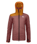 "SWISSWOOL ZINAL JACKET W" - "mountain rose"