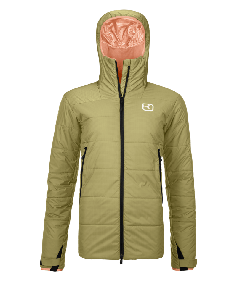 "SWISSWOOL ZINAL JACKET W" - "wild herbs"