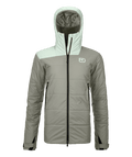 "SWISSWOOL ZINAL JACKET W" - "green sage"