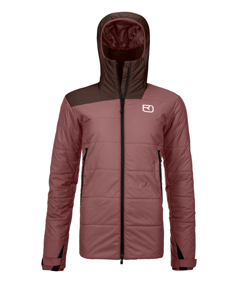 "SWISSWOOL ZINAL JACKET W" - chestnut