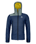 "SWISSWOOL ZINAL JACKET M" - "deep ocean"