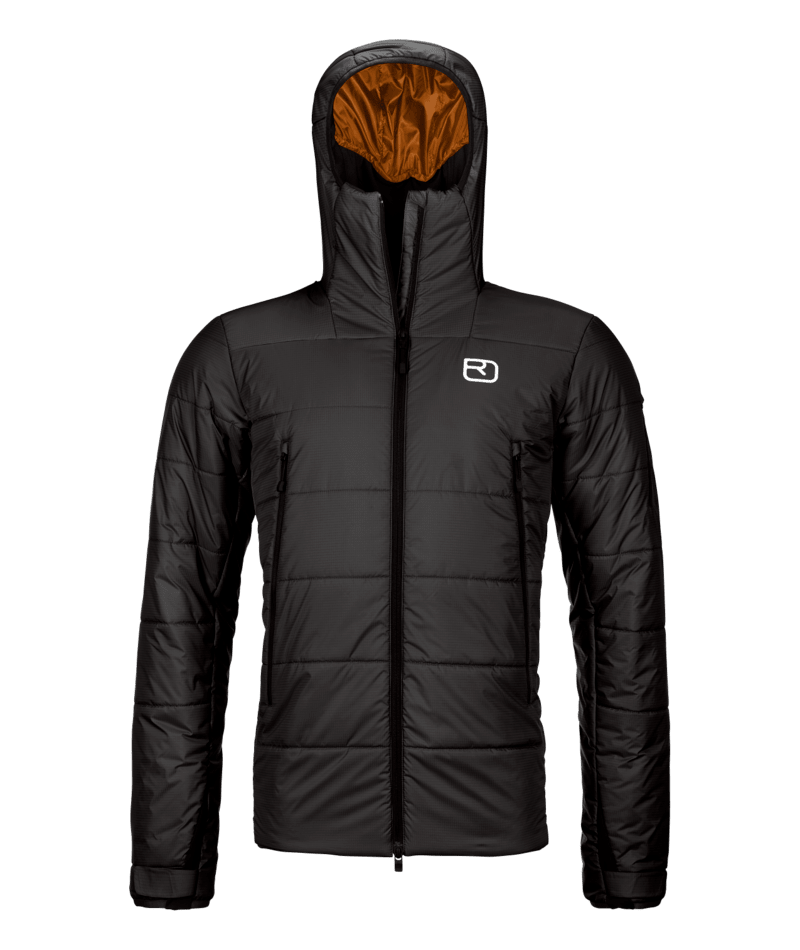 "SWISSWOOL ZINAL JACKET M" - "black raven"