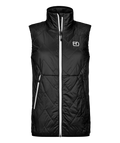 "SWISSWOOL PIZ VIAL VEST W" - "black raven"