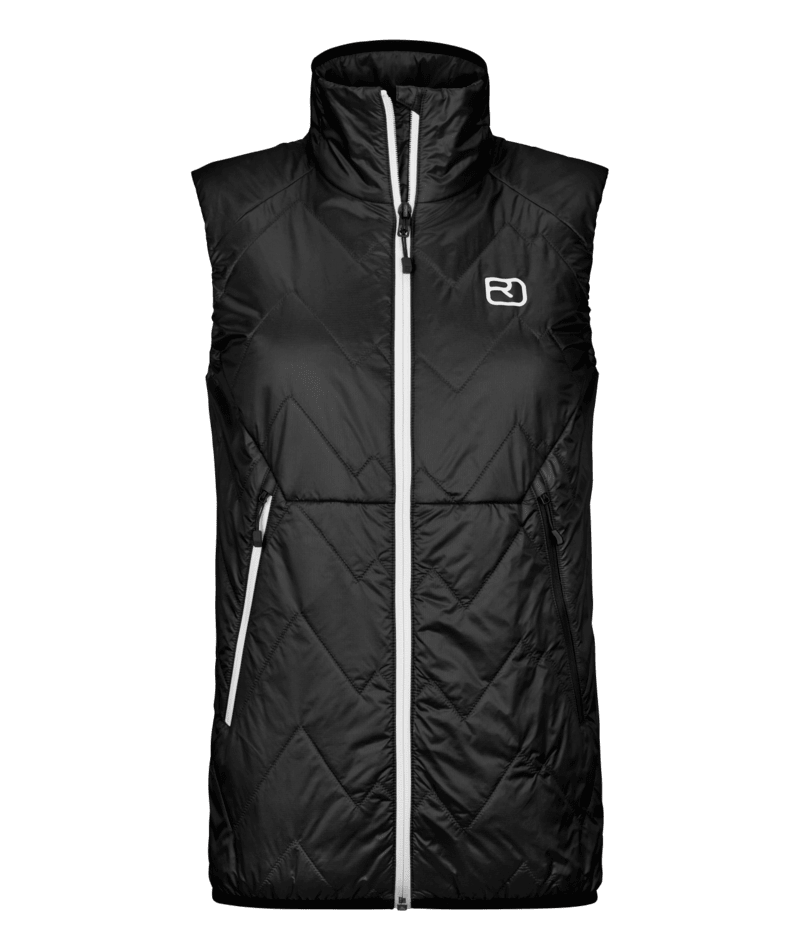 "SWISSWOOL PIZ VIAL VEST W" - "black raven"