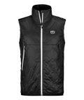 "SWISSWOOL PIZ VIAL VEST M" - "black raven"