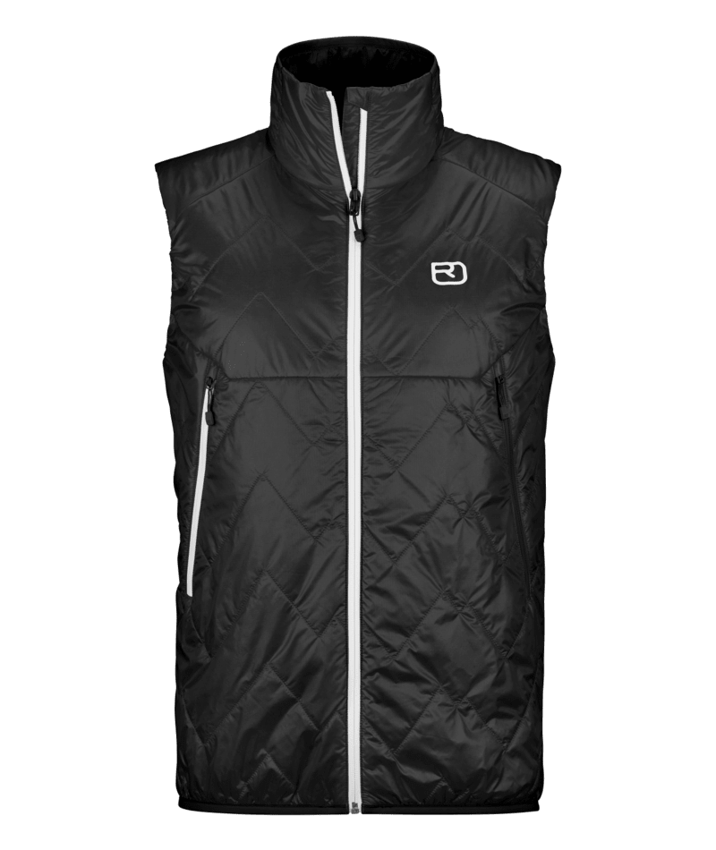 "SWISSWOOL PIZ VIAL VEST M" - "black raven"