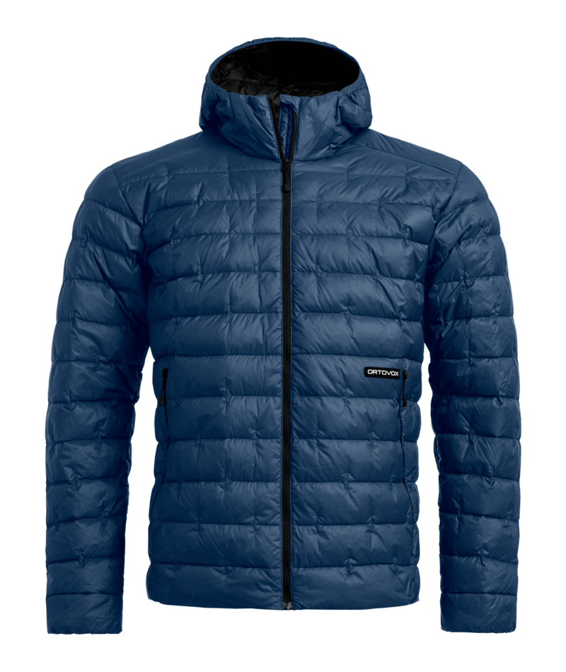 "DOWNWOOL 180 HOODED JACKET M" - "blue nunatak"