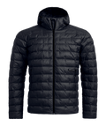 "DOWNWOOL 180 HOODED JACKET M" - "black raven"