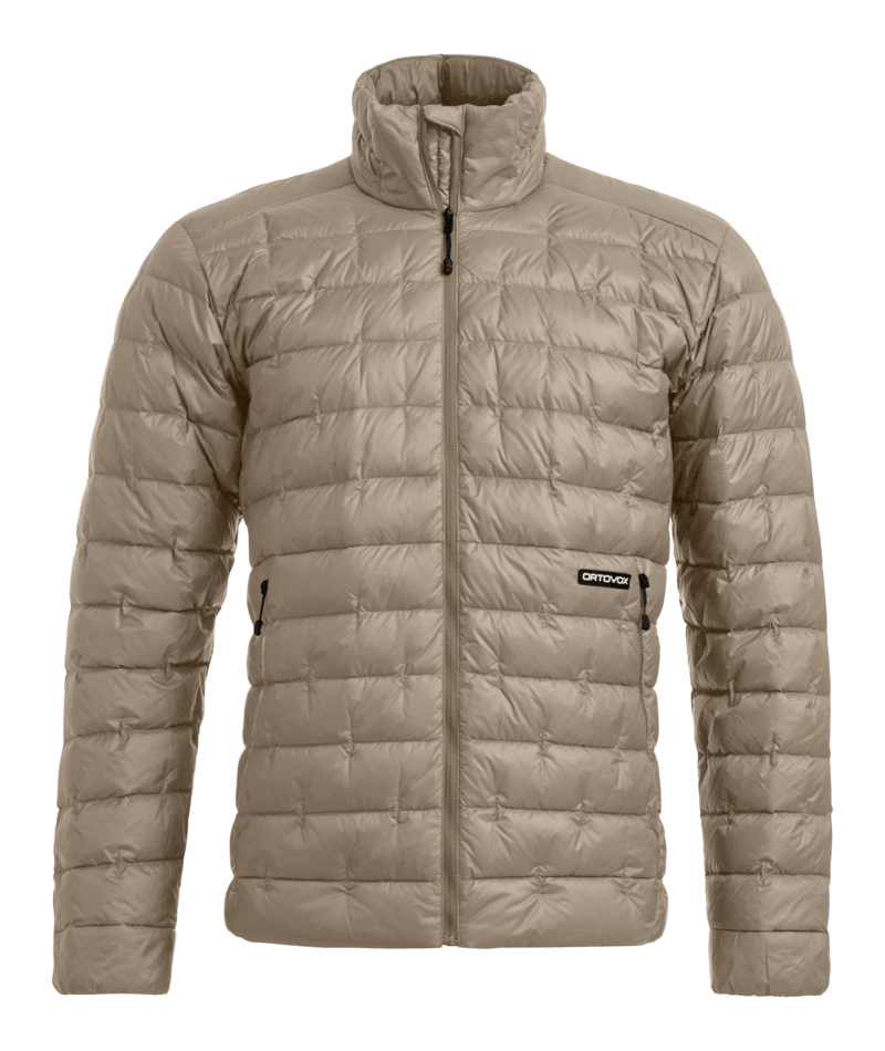 "DOWNWOOL 180 JACKET M" - "dark linen"