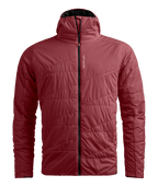 "SWISSWOOL PIZ DUAN JACKET M" - "red malbec"