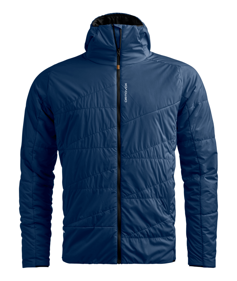 "SWISSWOOL PIZ DUAN JACKET M" - "deep ocean"