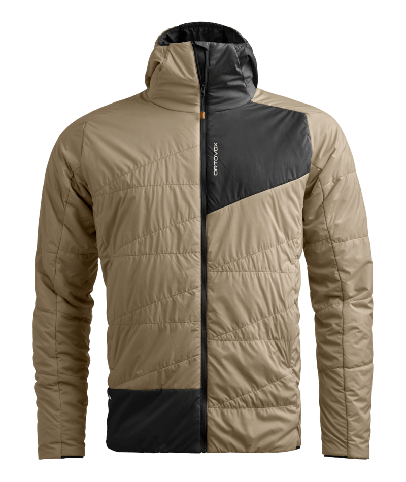"SWISSWOOL PIZ DUAN JACKET M" - "grey sand"