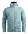 "SWISSWOOL PIZ DUAN JACKET M" - "glacier grey"