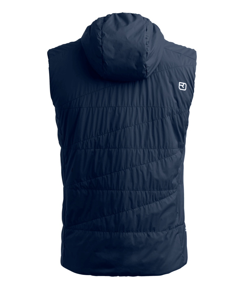 "SWISSWOOL PIZ DUAN VEST M" - "blue nunatak"