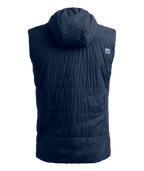 "SWISSWOOL PIZ DUAN VEST M" - "blue nunatak"