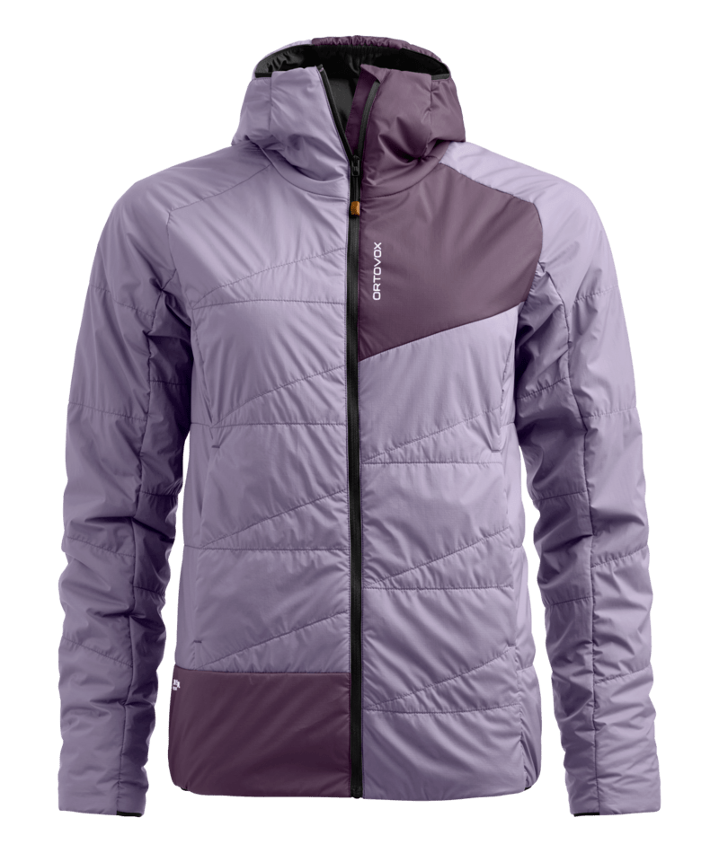 "SWISSWOOL PIZ DUAN JACKET W" - "lush lavender"