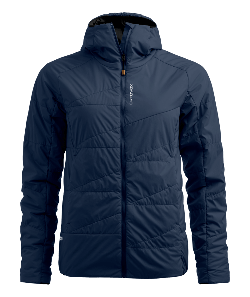 "SWISSWOOL PIZ DUAN JACKET W" - "blue nunatak"