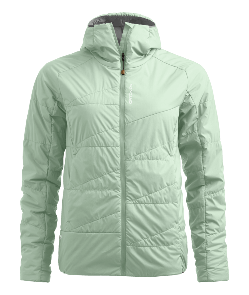 "SWISSWOOL PIZ DUAN JACKET W" - "green acid"