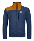 "SWISSWOOL PIZ SEGNAS JACKET M" - "deep ocean"