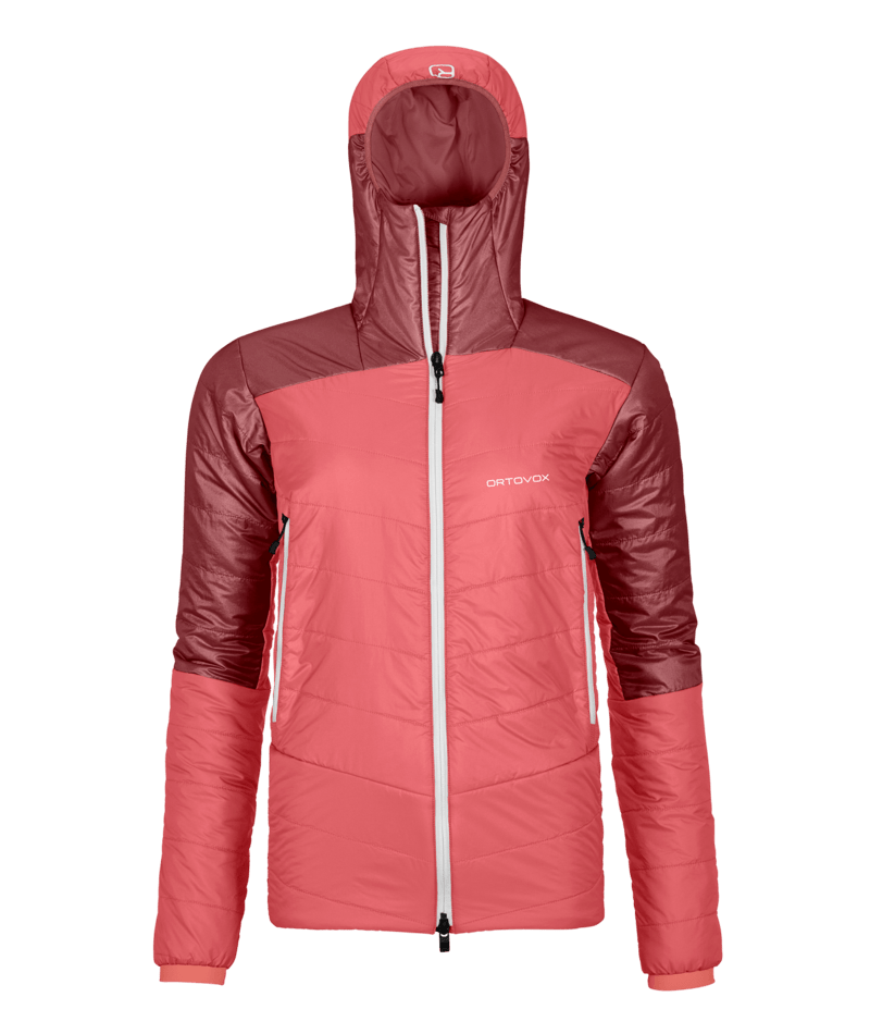 "WESTALPEN SWISSWOOL JACKET W" - "wild rose"