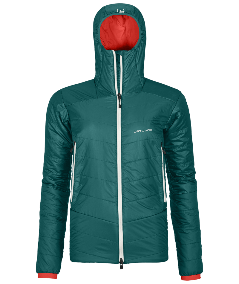 "WESTALPEN SWISSWOOL JACKET W" - "pacific green"