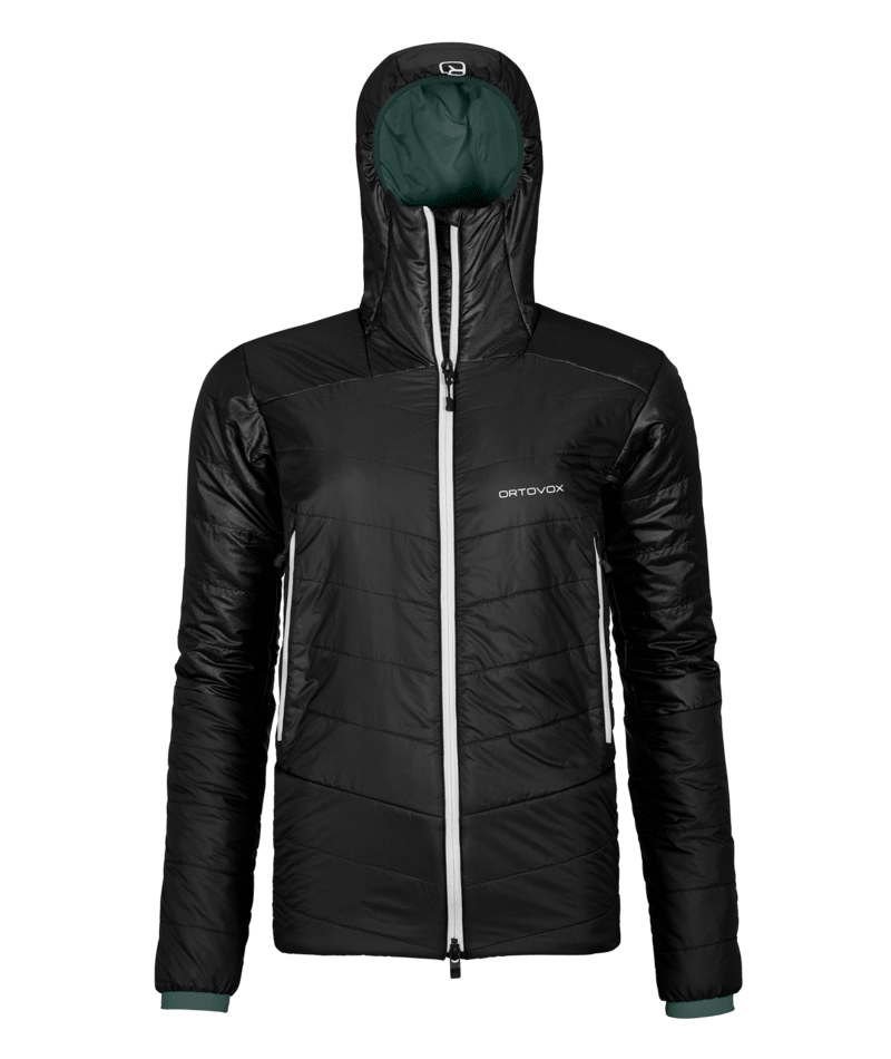 "WESTALPEN SWISSWOOL JACKET W" - "black raven"