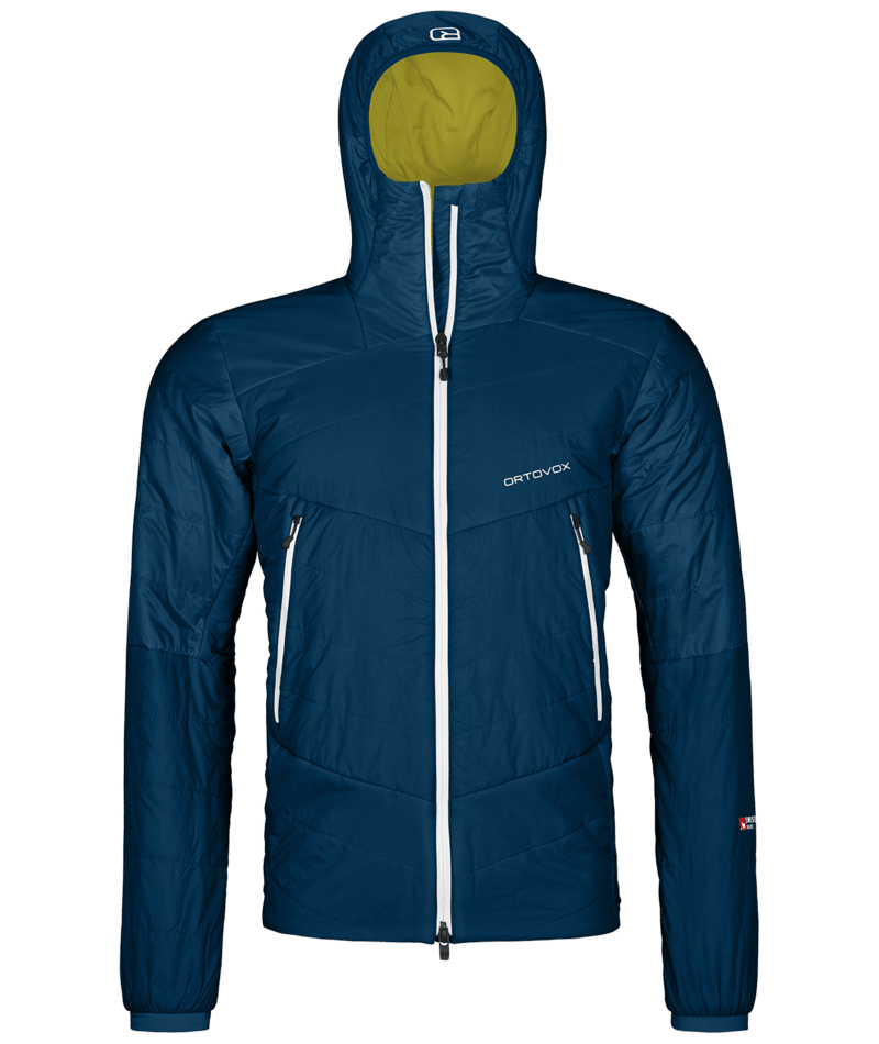 "WESTALPEN SWISSWOOL JACKET M" - "petrol blue"