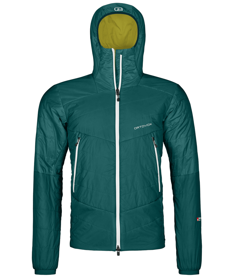 "WESTALPEN SWISSWOOL JACKET M" - "pacific green"