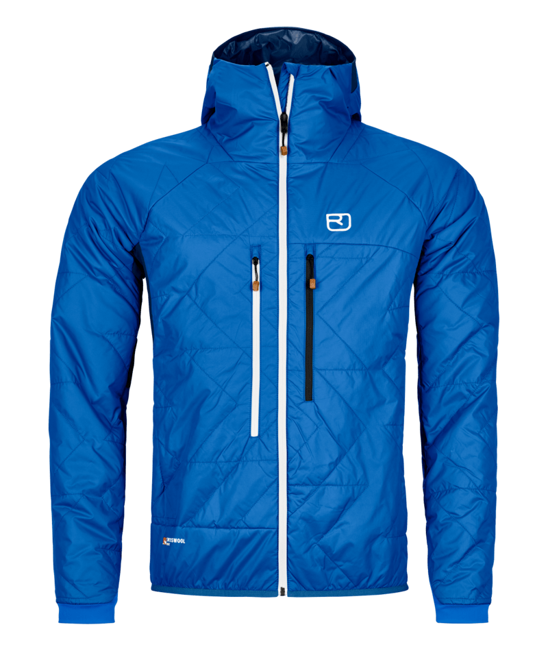 "SWISSWOOL PIZ BOÈ JACKET M" - "blue note"