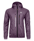 "SWISSWOOL PIZ BOÈ JACKET W" - "wild berry"