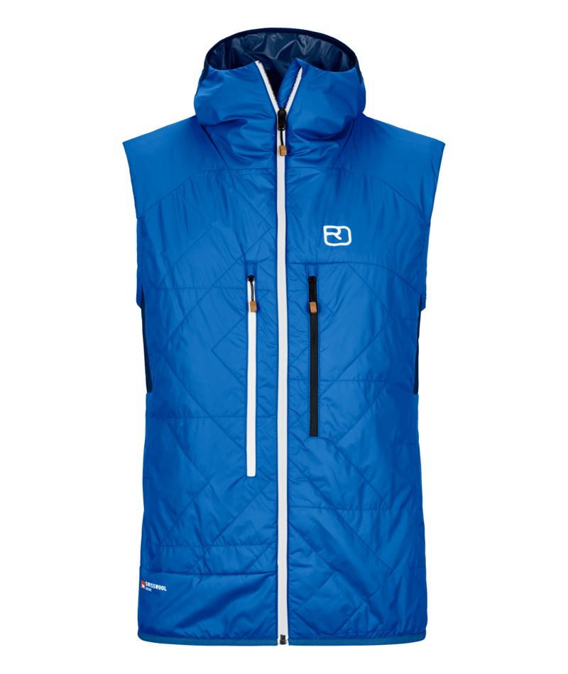 "SWISSWOOL PIZ BOÈ VEST M" - "blue note"