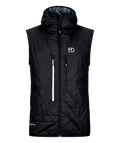 "SWISSWOOL PIZ BOÈ VEST M" - "black raven"