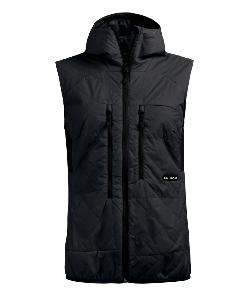 "VENET SWISSWOOL 60 VEST W" - "black raven"