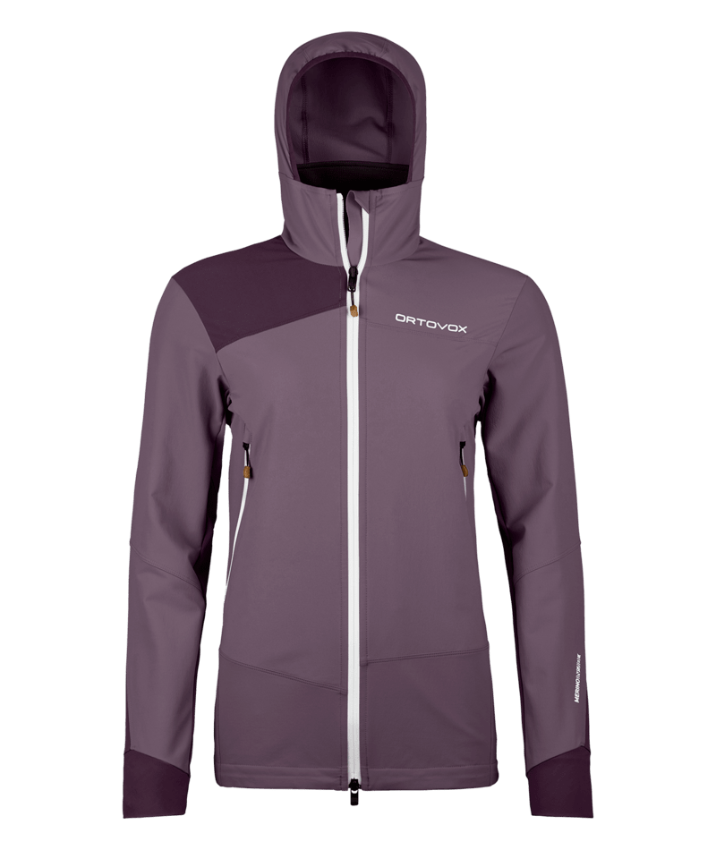 "PALA HOODED JACKET W" - "wild berry"