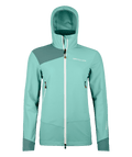 "PALA HOODED JACKET W" - "aquatic ice"