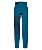 "BRENTA PANTS W" - "petrol blue"