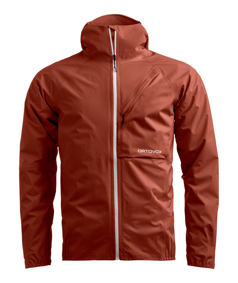 "PIZ SELVA 2.5L JACKET M" - "clay orange"
