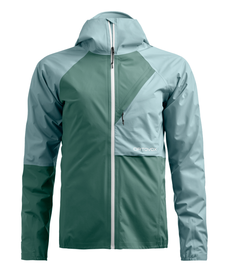 "PIZ SELVA 2.5L JACKET W" - "arctic grey"