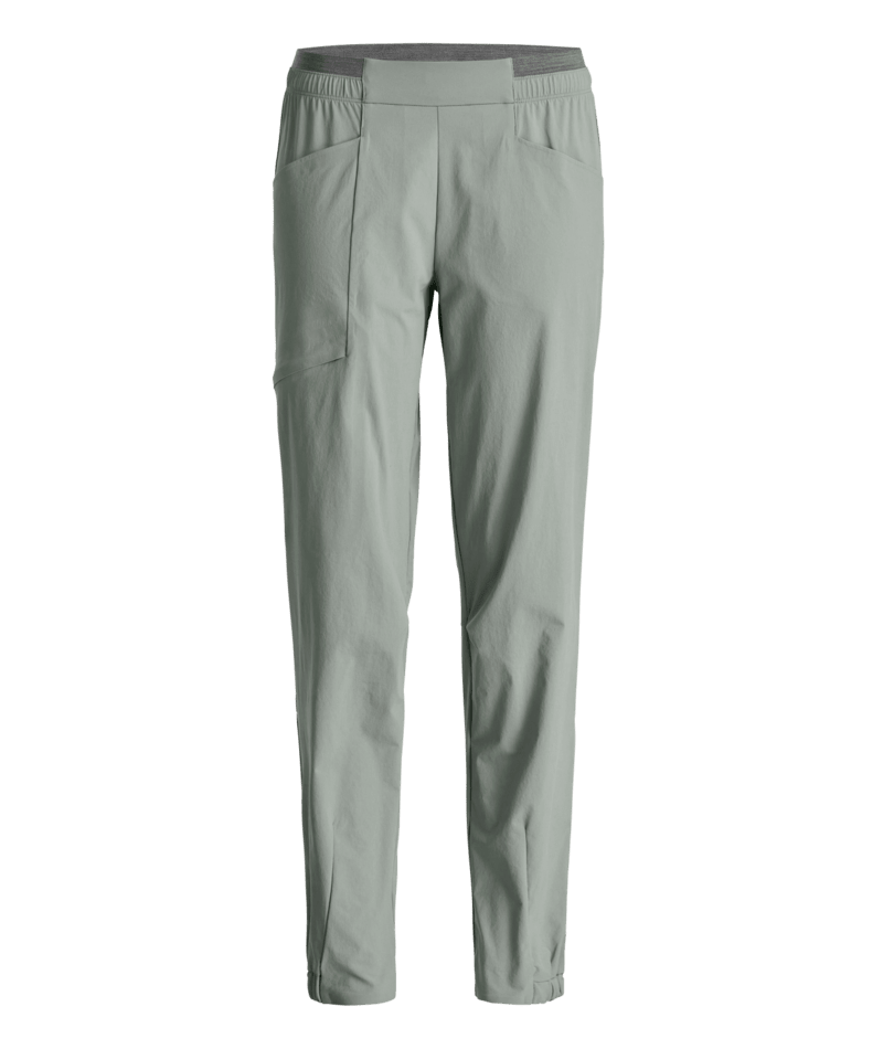 "TRACE PANTS W" - "green sage"