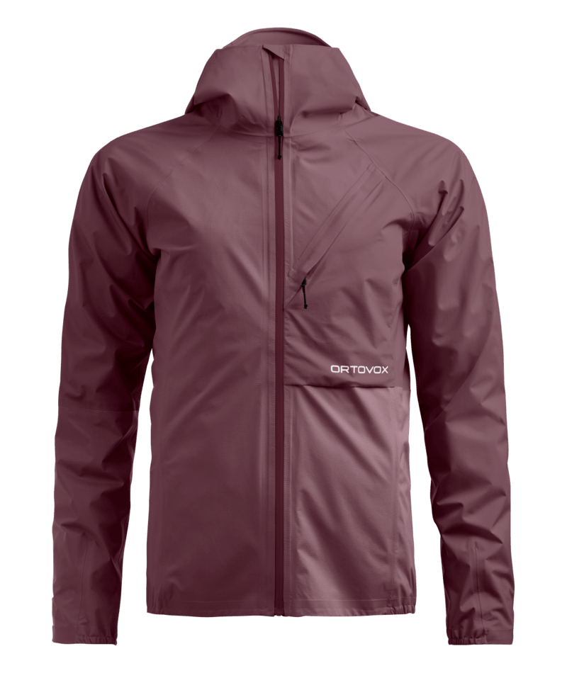 "TRACE 2.5L JACKET W" - chestnut