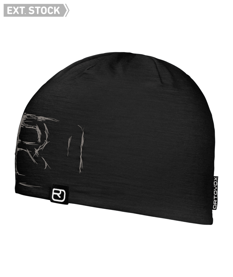 "120 TEC LOGO BEANIE" - "black raven"