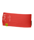 "120 TEC LOGO HEADBAND" - coral